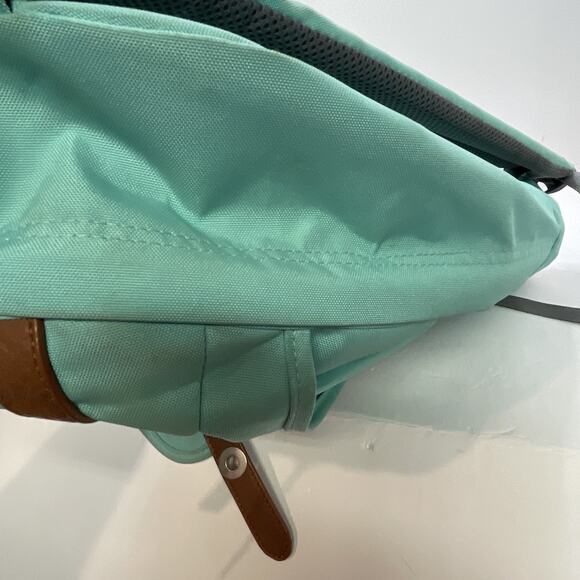 Jansport Backpack Bag Pouch Flip Top Teal , Turquoise, Aqua - Picture 10 of 11